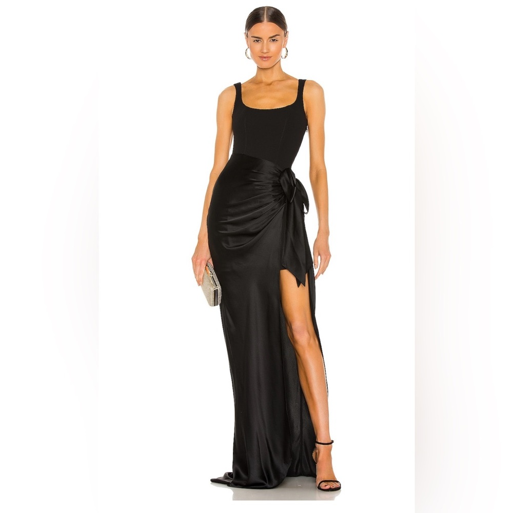 Cinq a Sept Marian Gown in Black